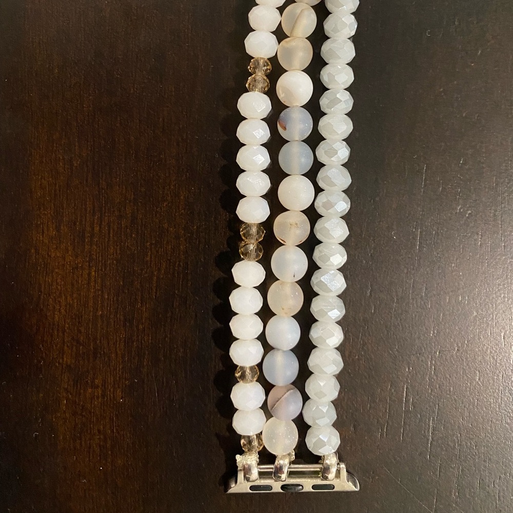 Beaded bracelet Apple Watch band